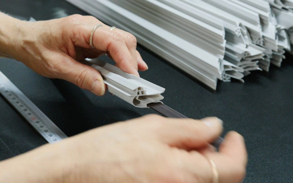 Foto productie deurrubber