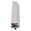 Door gasket profile 310-M in Grey, Front View. Replacement fridge door gasket produced by DSU Fridge Seal BV.