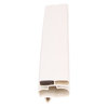 Door gasket profile 304-M in White, Front View. Replacement fridge door gasket produced by DSU Fridge Seal BV.