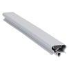 Door gasket profile 295-M in Grey, Outside View. Replacement fridge door gasket produced by DSU Fridge Seal BV.