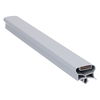 Door gasket profile 132-M in Grey, Outside View. Replacement fridge door gasket produced by DSU Fridge Seal BV.