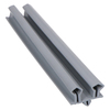 Door gasket profile 42-AE in Grey, Outside View. Replacement fridge door gasket produced by DSU Fridge Seal BV. Material type: Extended life profile.