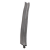 Door gasket profile 61-SIL in Grey, Front View. Replacement fridge door gasket produced by DSU Fridge Seal BV.