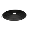 Door gasket profile 47-A in Black, Front View. Replacement fridge door gasket produced by DSU Fridge Seal BV.