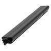 Door gasket profile 383-M in Black, Inside View. Replacement fridge door gasket produced by DSU Fridge Seal BV.