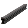 Door gasket profile 71-M in Black, Inside View. Replacement fridge door gasket produced by DSU Fridge Seal BV.