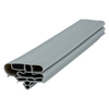 Door gasket profile 398-MS in Grey, Inside View. Replacement fridge door gasket produced by DSU Fridge Seal BV. Material type: Soft PVC profile.