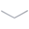 Door gasket profile 6-A in Grey, Front View. Replacement fridge door gasket produced by DSU Fridge Seal BV.