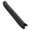 Door gasket profile 58-A in Black, Outside View. Replacement fridge door gasket produced by DSU Fridge Seal BV.