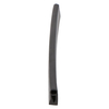 Door gasket profile 43-A20 in Black, Front View. Replacement fridge door gasket produced by DSU Fridge Seal BV.