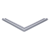 Door gasket profile 30-A in Grey, Front View. Replacement fridge door gasket produced by DSU Fridge Seal BV.