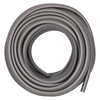 Door gasket profile 53-SIL in Grey, Top View. Replacement fridge door gasket produced by DSU Fridge Seal BV.