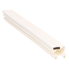 Door gasket profile 177-M in White, Outside View. Replacement fridge door gasket produced by DSU Fridge Seal BV.