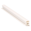 Door gasket profile 18-RC in White, Outside View. Replacement fridge door gasket produced by DSU Fridge Seal BV.