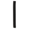 Door gasket profile 110 in Black, Top View. Replacement fridge door gasket produced by DSU Fridge Seal BV.