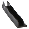Door gasket profile 39-A in Black, Outside View. Replacement fridge door gasket produced by DSU Fridge Seal BV.