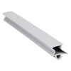 Door gasket profile 172-AS in Grey, Outside View. Replacement fridge door gasket produced by DSU Fridge Seal BV. Material type: Soft PVC profile.