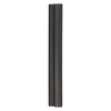 Door gasket profile 119-M in Black, Top View. Replacement fridge door gasket produced by DSU Fridge Seal BV.