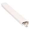 Door gasket profile 179-M in White, Outside View. Replacement fridge door gasket produced by DSU Fridge Seal BV.