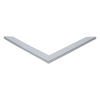 Door gasket profile 171-M in Grey, Front View. Replacement fridge door gasket produced by DSU Fridge Seal BV.
