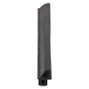 Door gasket profile 48-A in Black, Front View. Replacement fridge door gasket produced by DSU Fridge Seal BV.