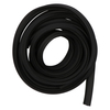 Door gasket profile 50-A in Black, Front View. Replacement fridge door gasket produced by DSU Fridge Seal BV.