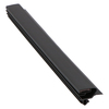 Door gasket profile 324-M in Black, Outside View. Replacement fridge door gasket produced by DSU Fridge Seal BV.