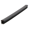 Door gasket profile 118-M in Black, Inside View. Replacement fridge door gasket produced by DSU Fridge Seal BV.