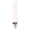 Door gasket profile 31-M in White, Front View. Replacement fridge door gasket produced by DSU Fridge Seal BV.