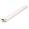 Door gasket profile 304-M in White, Inside View. Replacement fridge door gasket produced by DSU Fridge Seal BV.
