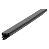 Door gasket profile 370-MS in Black, Inside View. Replacement fridge door gasket produced by DSU Fridge Seal BV. Material type: Soft PVC profile.