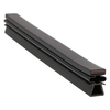 Door gasket profile 71-M in Black, Outside View. Replacement fridge door gasket produced by DSU Fridge Seal BV.