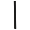 Door gasket profile 48-A in Black, Top View. Replacement fridge door gasket produced by DSU Fridge Seal BV.