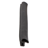 Door gasket profile 58-A in Black, Front View. Replacement fridge door gasket produced by DSU Fridge Seal BV.