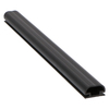 Door gasket profile 500-AE in Black, Outside View. Replacement fridge door gasket produced by DSU Fridge Seal BV. Material type: Extended life profile.