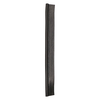 Door gasket profile 0815-SIL in Black, Top View. Replacement fridge door gasket produced by DSU Fridge Seal BV.