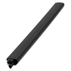 Door gasket profile 73-M in Black, Inside View. Replacement fridge door gasket produced by DSU Fridge Seal BV.