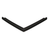 Door gasket profile 21-A in Black, Front View. Replacement fridge door gasket produced by DSU Fridge Seal BV.