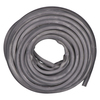Door gasket profile 44-SIL in Black, Top View. Replacement fridge door gasket produced by DSU Fridge Seal BV.