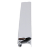 Door gasket profile 75-M in Grey, Front View. Replacement fridge door gasket produced by DSU Fridge Seal BV.