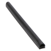 Door gasket profile 43-SIL in Dark Grey, Outside View. Replacement fridge door gasket produced by DSU Fridge Seal BV.