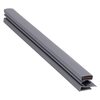 Door gasket profile 18-M in Dark Grey, Outside View. Replacement fridge door gasket produced by DSU Fridge Seal BV.