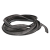 Door gasket profile 0815-SIL in Black, Front View. Replacement fridge door gasket produced by DSU Fridge Seal BV.