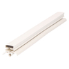 Door gasket profile 34-M in White, Inside View. Replacement fridge door gasket produced by DSU Fridge Seal BV.