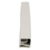 Door gasket profile 35-M in Grey, Front View. Replacement fridge door gasket produced by DSU Fridge Seal BV.