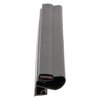 Door gasket profile 66-M in Black, Front View. Replacement fridge door gasket produced by DSU Fridge Seal BV.