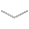 Door gasket profile 311-M in Grey, Front View. Replacement fridge door gasket produced by DSU Fridge Seal BV.