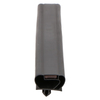 Door gasket profile 32-M in Black, Front View. Replacement fridge door gasket produced by DSU Fridge Seal BV.