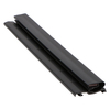 Door gasket profile 119-M in Black, Outside View. Replacement fridge door gasket produced by DSU Fridge Seal BV.