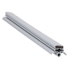 Door gasket profile 34-M in Grey, Outside View. Replacement fridge door gasket produced by DSU Fridge Seal BV.